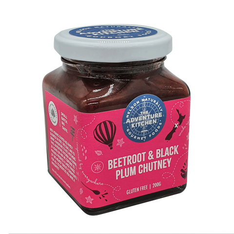 Black Plum & Beetroot Chutney